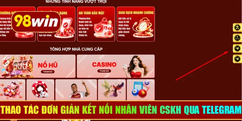 Thao tác đơn giản kết nối nhân viên CSKH qua Telegram